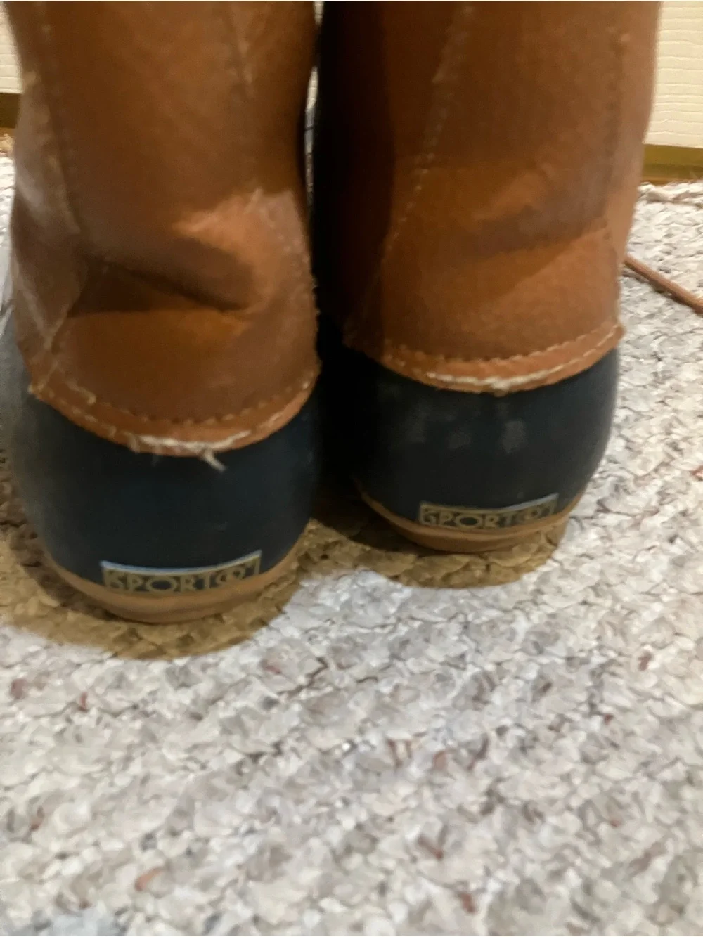 Sporto Dede lined Duck Boots Sz 11